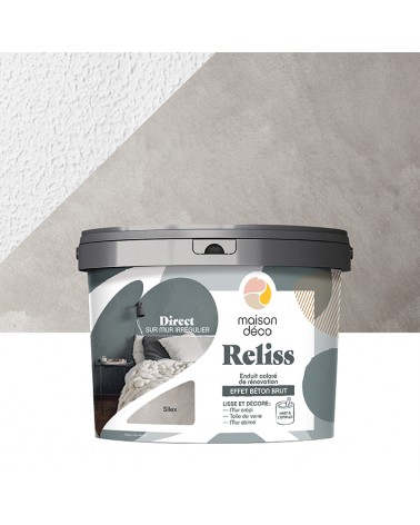 Enduit Reliss Effet Béton - Ciré