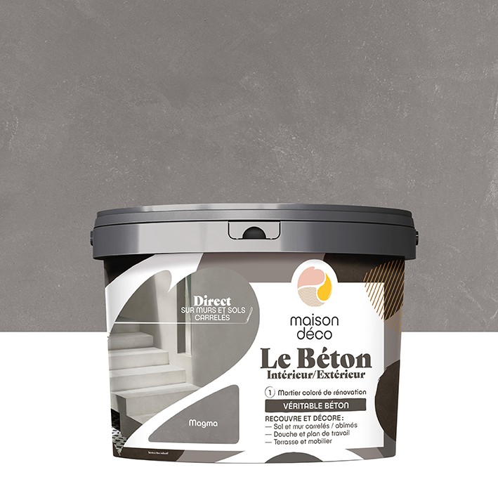 Enduit Le Béton - Aspect Mat - Magma