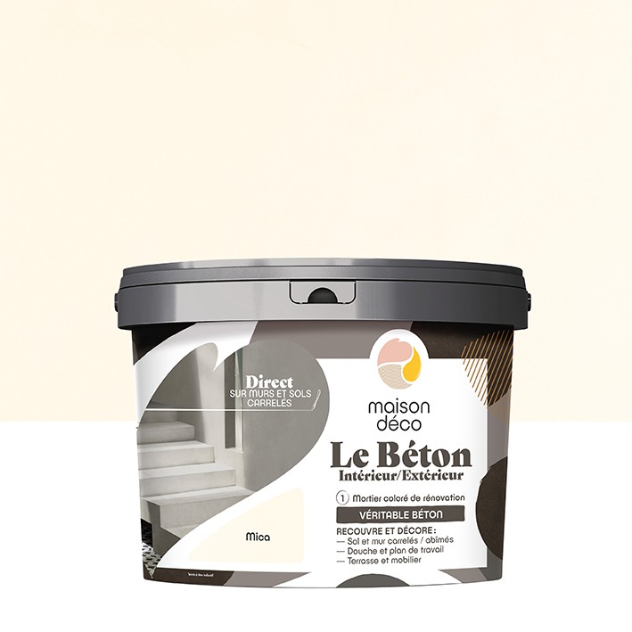 Enduit Le Béton - Aspect Mat - Mica