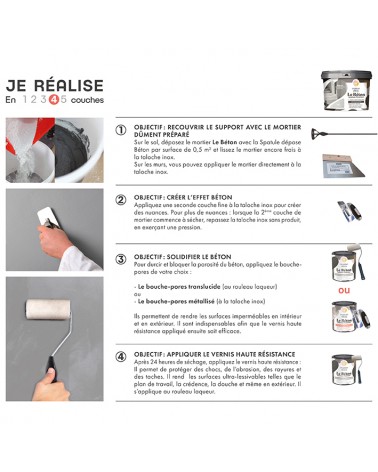 Enduit Le Béton - Aspect Mat
