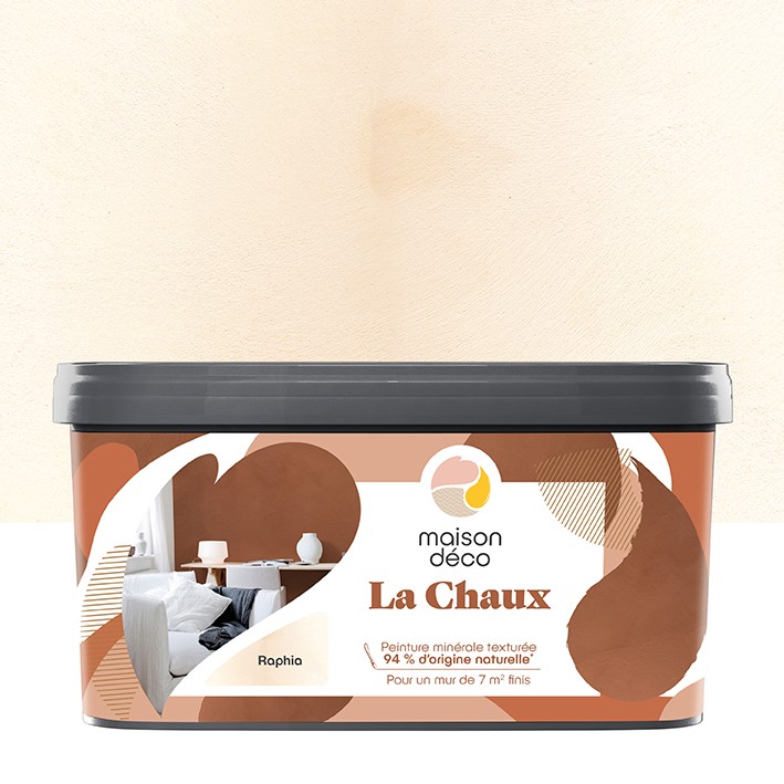 Peinture La Chaux - Aspect mat - Raphia