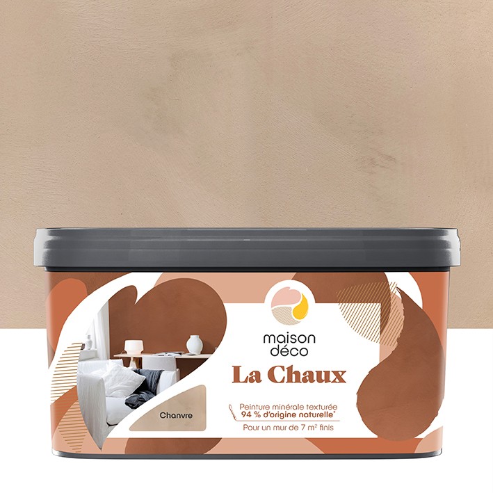 Peinture La Chaux - Aspect mat - Chanvre