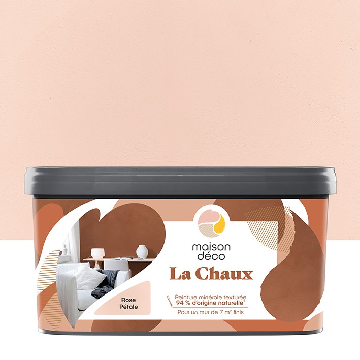 Peinture La Chaux - Aspect mat - Rose pétale