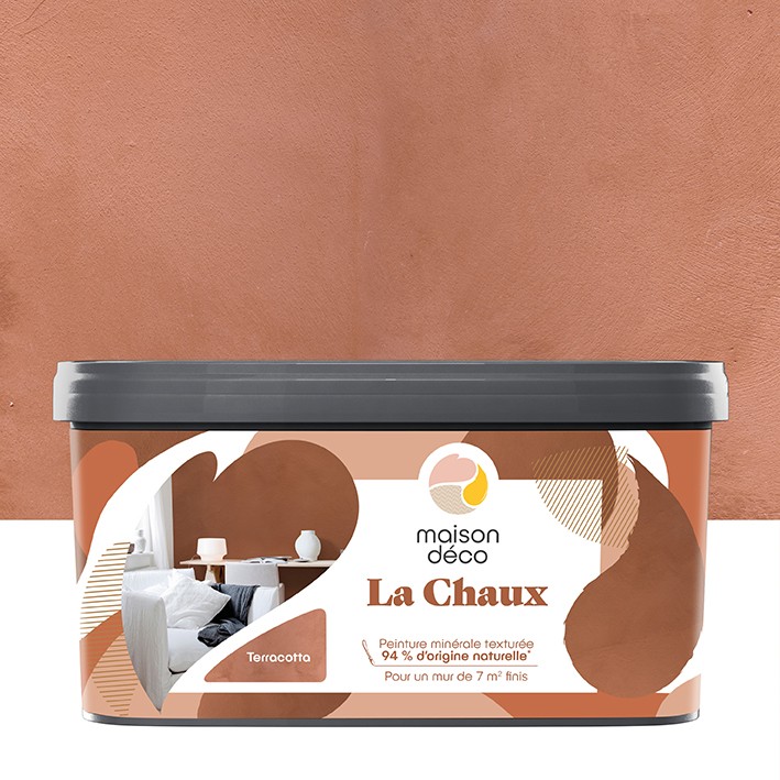 Peinture La Chaux - Aspect mat - Terracotta