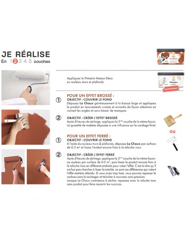 Peinture La Chaux - Aspect mat
