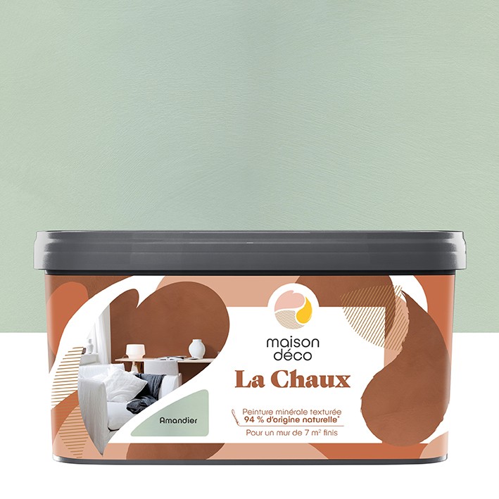Peinture La Chaux - Aspect mat - Amandier 