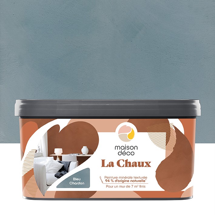La Chaux - Aspect mat - Bleu chardon