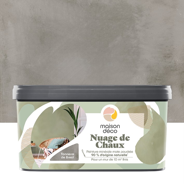 Peinture Nuage de Chaux - Aspect mat - Tonnerre de Brest