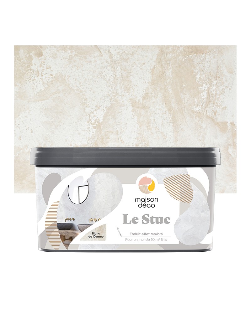 Enduit Le Stuc - Aspect marbré