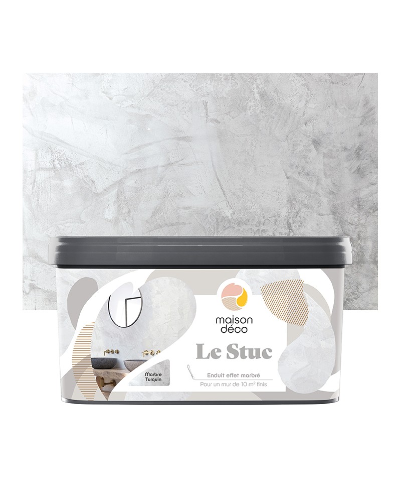 Enduit Le Stuc - Aspect marbré