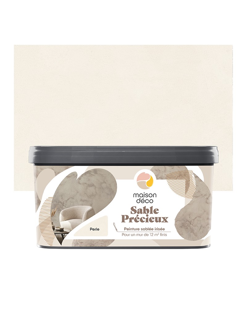 Peinture Sable Précieux - Aspect sablé irisé