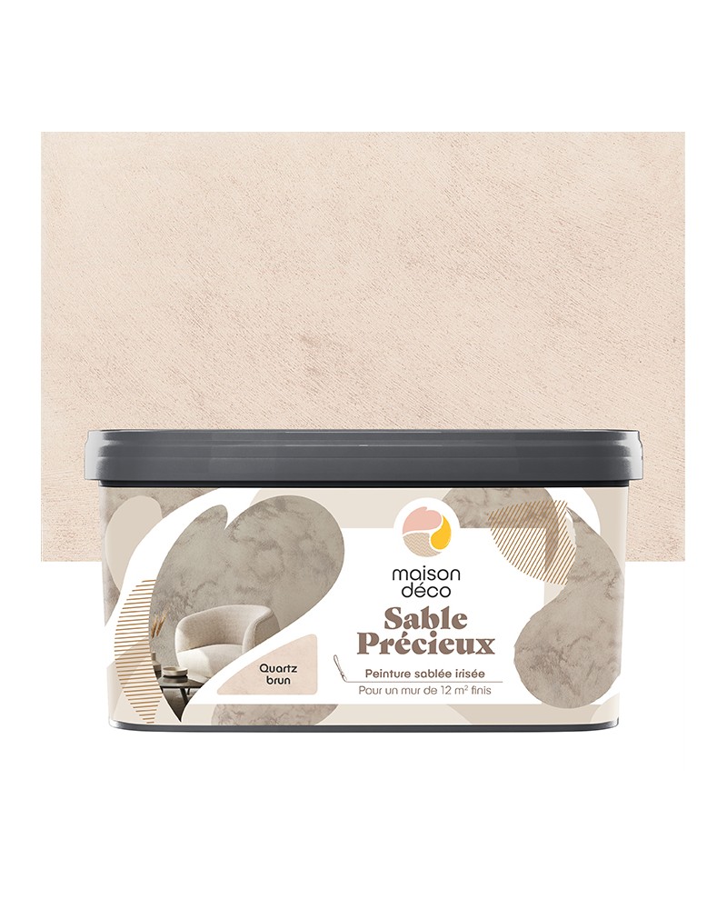 Peinture Sable Précieux - Aspect sablé irisé