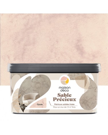 Peinture Sable Précieux - Aspect sablé irisé