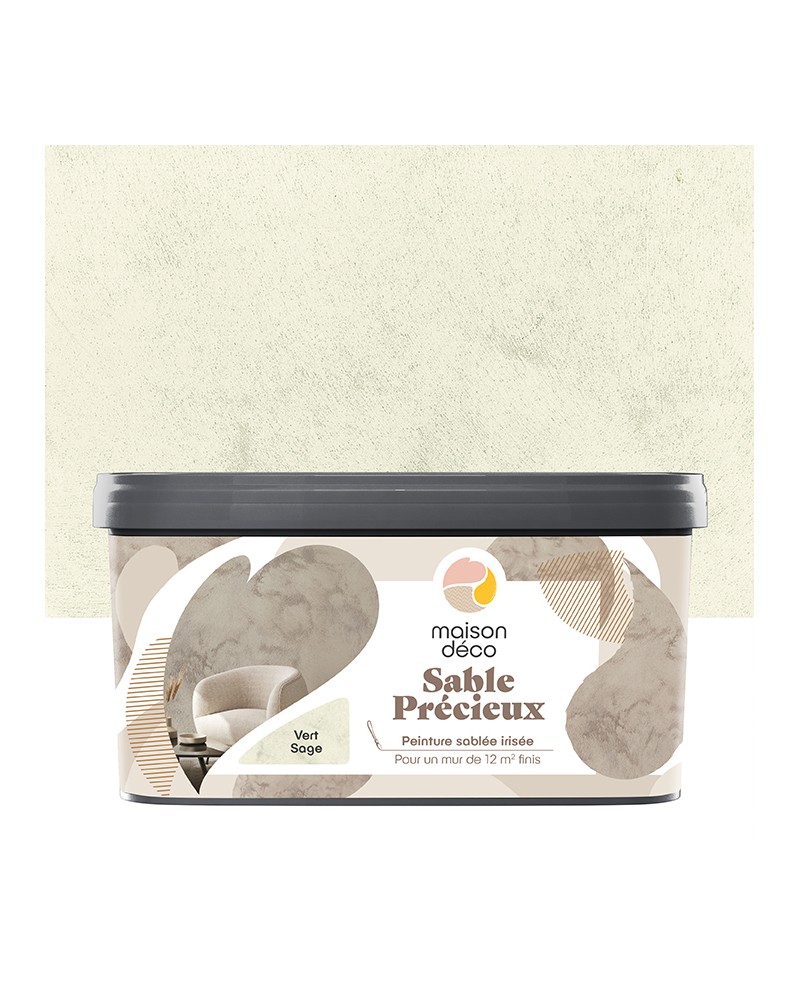 Peinture Sable Précieux - Aspect sablé irisé
