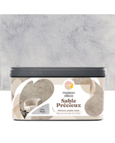 Peinture Sable Précieux - Aspect sablé irisé