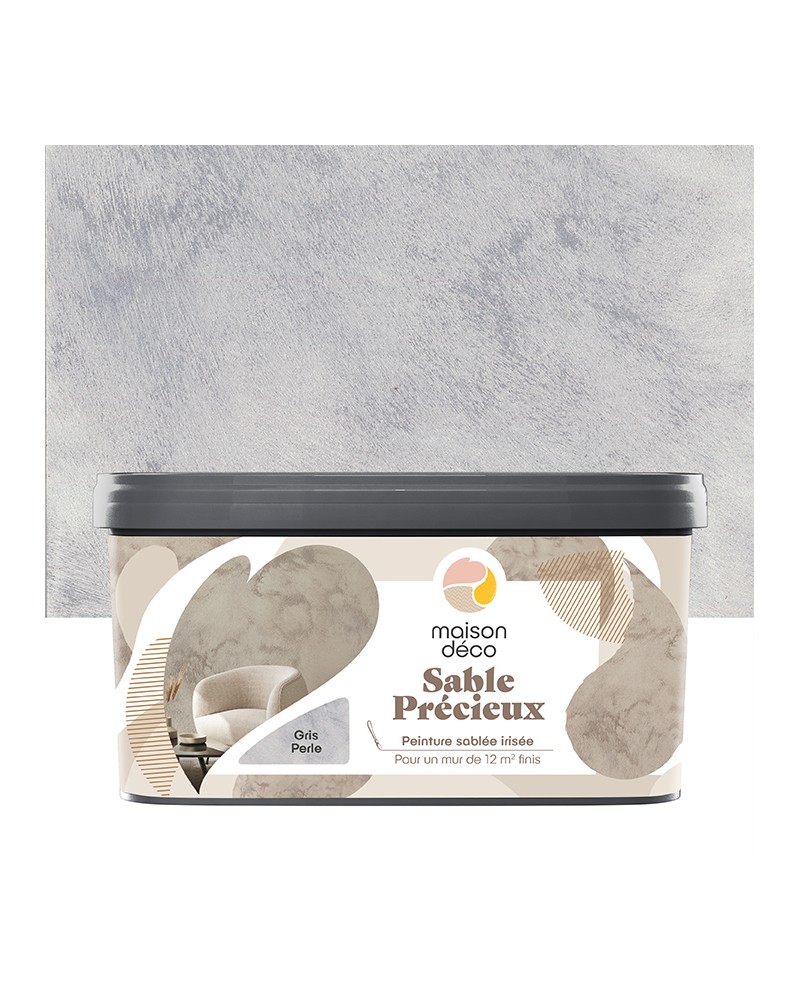 Peinture Sable Précieux - Aspect sablé irisé