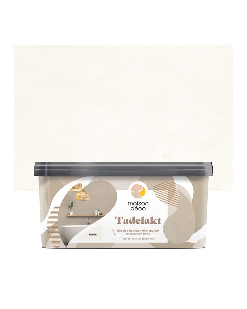 Enduit Tadelakt - Aspect lisse et brillant