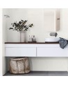 Enduit Tadelakt - Aspect lisse et brillant - Kaolin