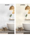 Enduit Tadelakt - Aspect lisse et brillant - Argile blanche