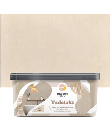 Enduit Tadelakt - Aspect lisse et brillant