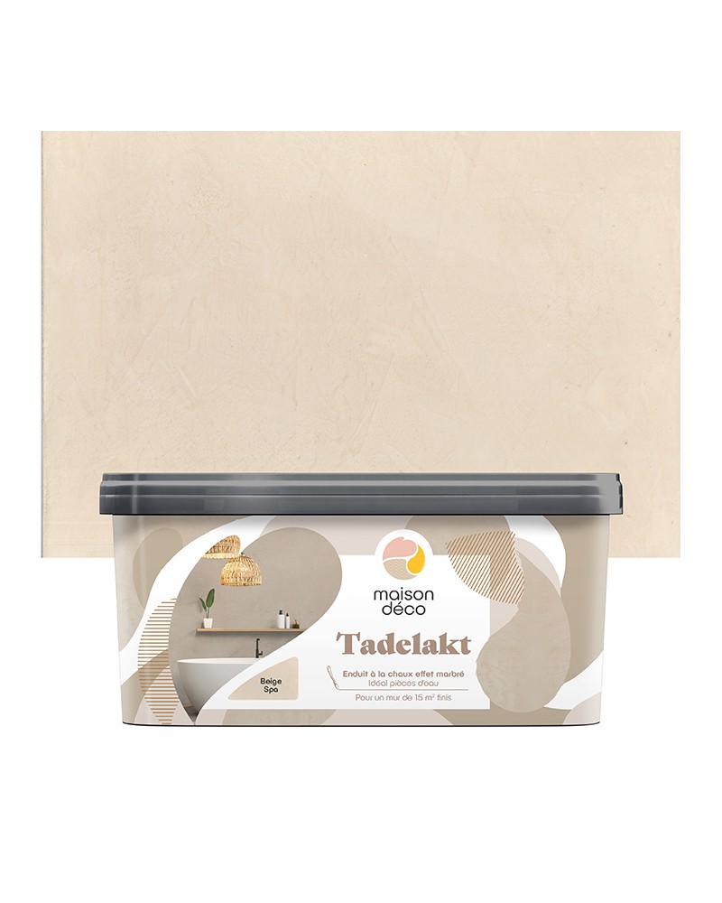 Enduit Tadelakt - Aspect lisse et brillant
