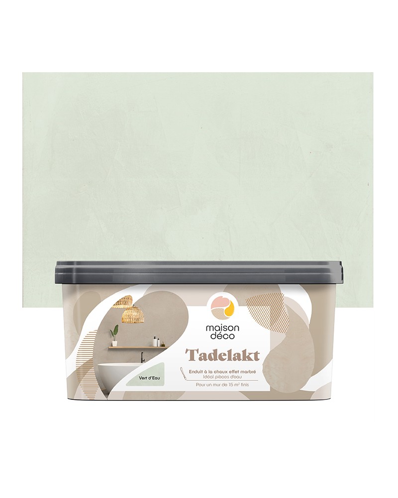 Enduit Tadelakt - Aspect lisse et brillant