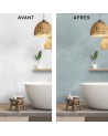 Enduit Tadelakt - Aspect lisse et brillant - Aigue marine