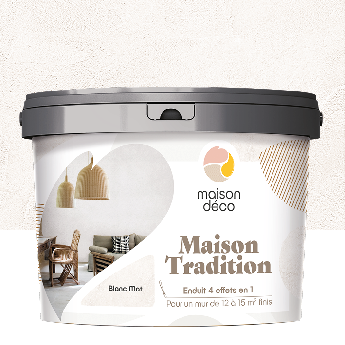 Enduit Maison Tradition - Base - Base : Blanc