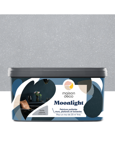 Peinture Moonlight - Effet Pailletée