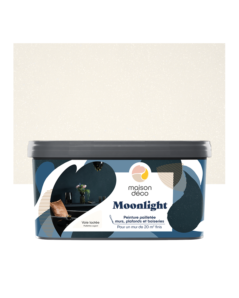 Peinture Moonlight - Effet Pailletée