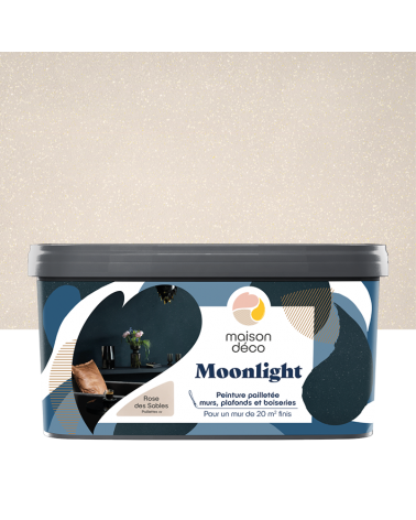 Peinture Moonlight - Effet Pailletée