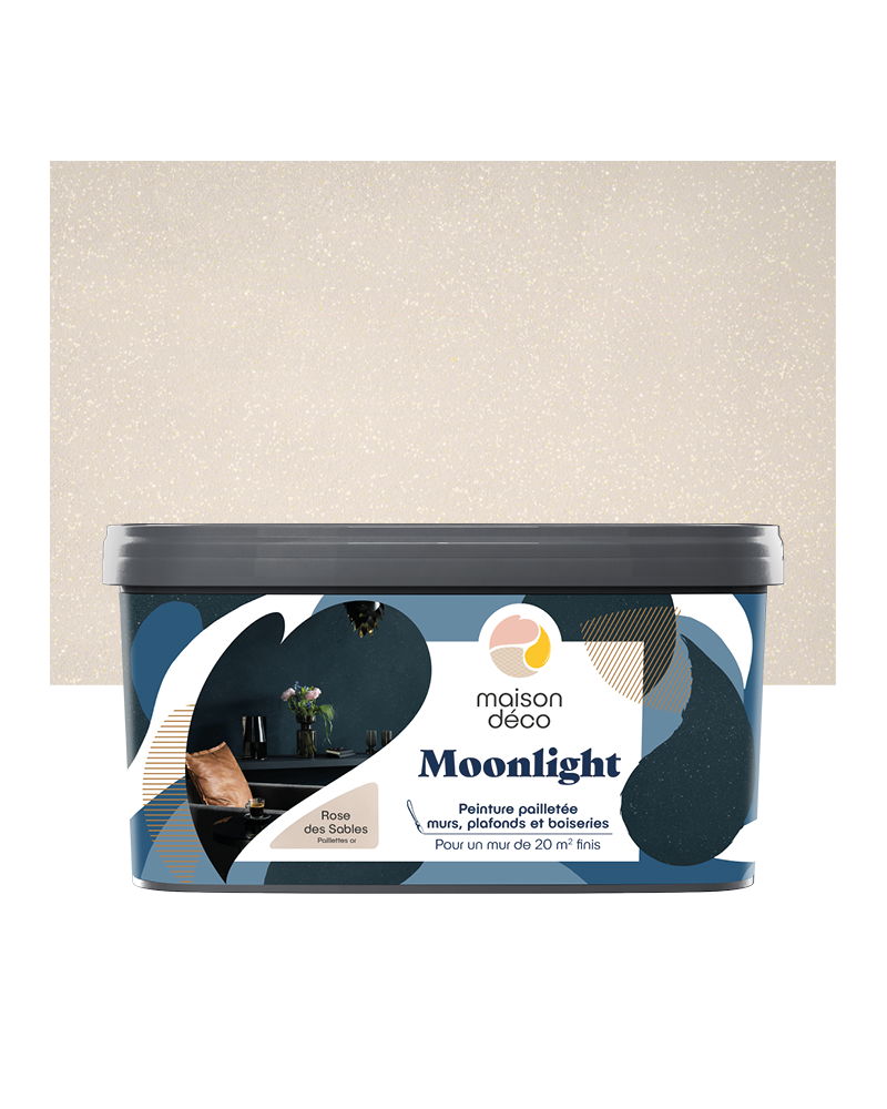 Peinture Moonlight - Effet Pailletée