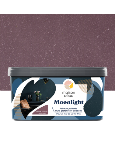 Peinture Moonlight - Effet Pailletée
