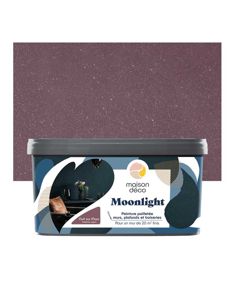 Peinture Moonlight - Effet Pailletée
