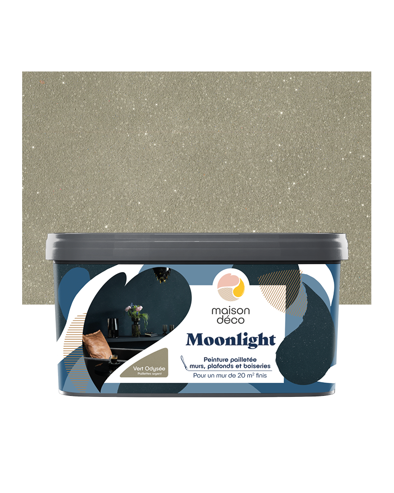 Peinture Moonlight - Effet Pailletée