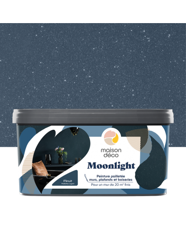 Peinture Moonlight - Effet Pailletée