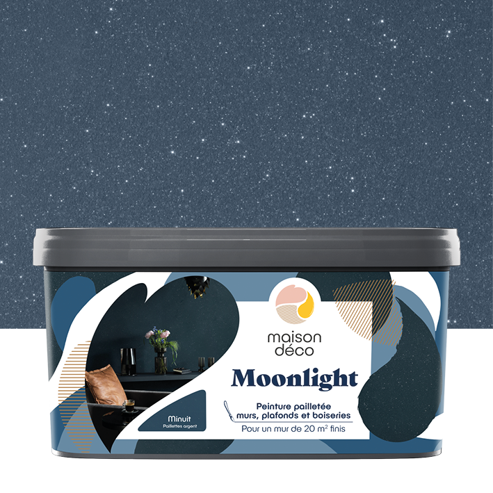 Moonlight - Effet Pailletée - Minuit
