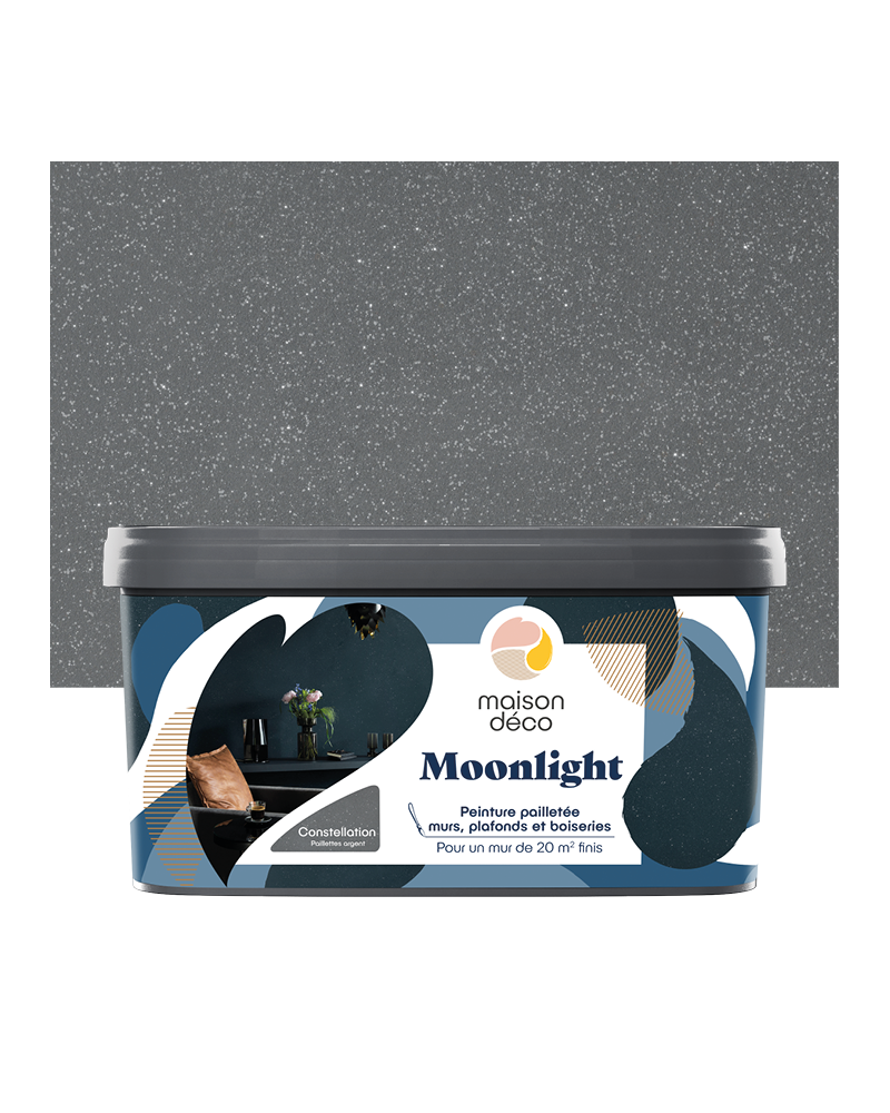 Peinture Moonlight - Effet Pailletée