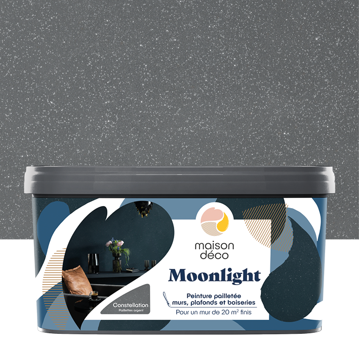 Peinture Moonlight - Effet Pailletée - Constellation