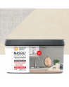 Enduit Masqu'Carrelage - effet béton coloré - gris perle1