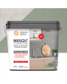 Enduit Masqu'Carrelage - effet béton coloré - Argile verte