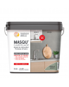Enduit Masqu'Carrelage - effet béton coloré - Argile verte