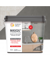 Enduit Masqu'Carrelage - effet béton coloré - Pierre de lave 