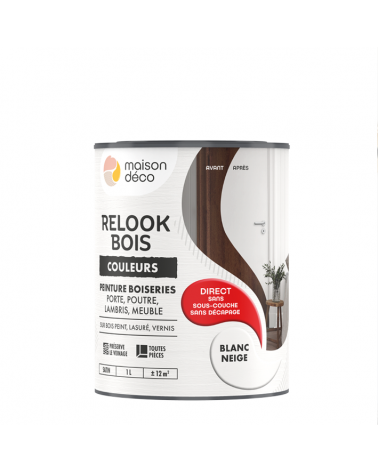 Peinture Relook Bois Couleurs - Satin