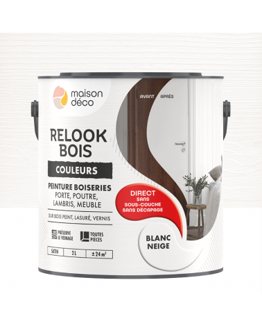 Peinture Relook Bois Couleurs - Satin