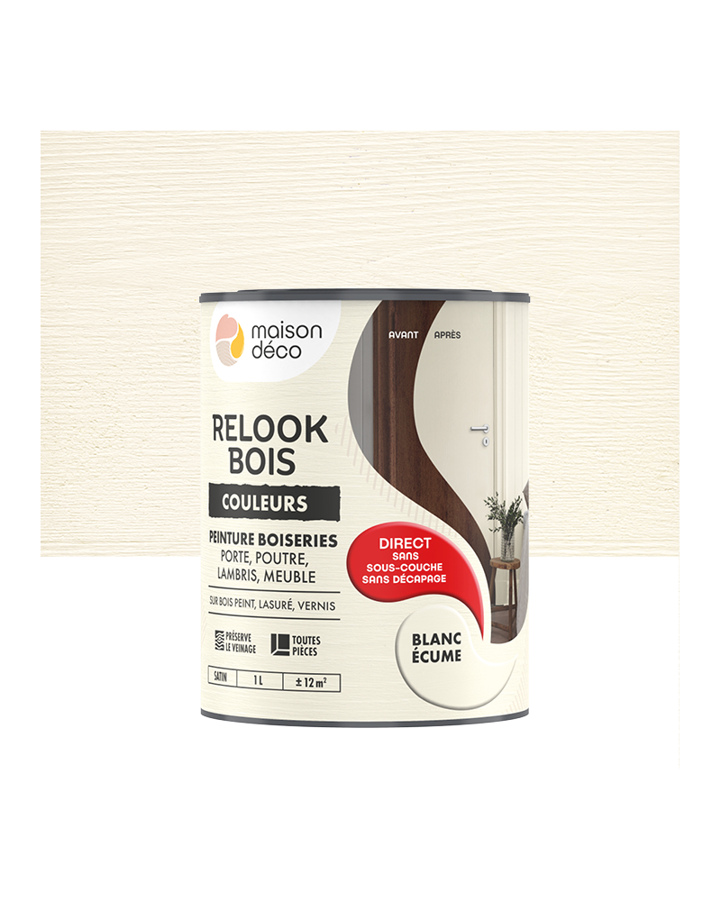 Peinture Relook Bois Couleurs - Satin