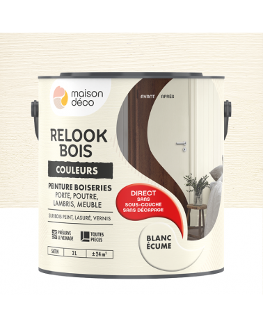 Peinture Relook Bois Couleurs - Satin