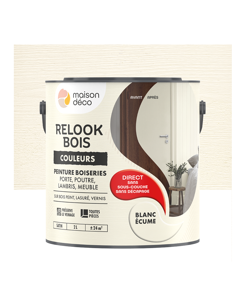 Peinture Relook Bois Couleurs - Satin