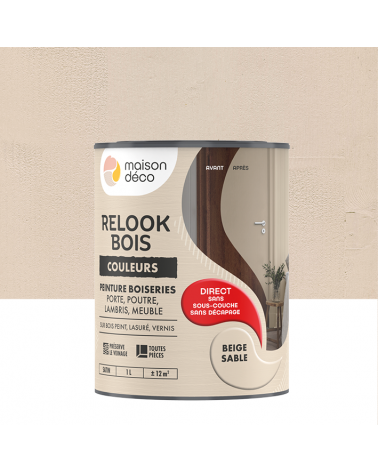 Peinture Relook Bois Couleurs - Satin