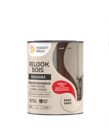 Peinture Relook Bois Couleurs - Satin